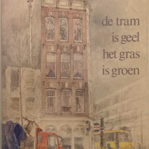 1978 - De tram is geel het gras is groen