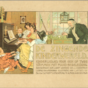 De zingende kinderwereld Kinderliedjes met piano-begeleiding 