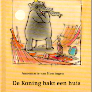 De koning bakt een huis