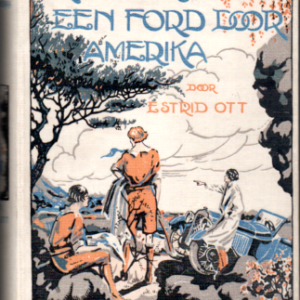 Drie meisjes in een Ford door Amerika