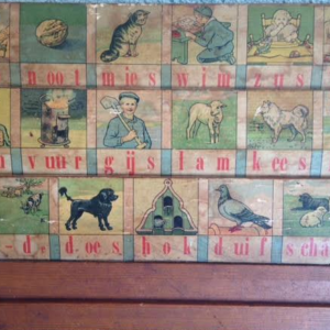 Leesplankje aap, noot, mies : 1910-1916