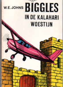 Biggles in de Kalahari woestijn