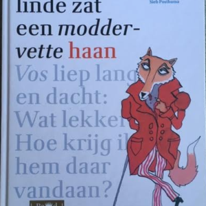 Boven in een groene linde zat een moddervette haan