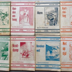 Dick Bos - serie Nrs. 21 t/m 28