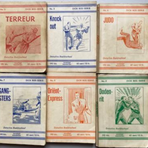 Dick Bos - serie Nrs. 2 t/m 10