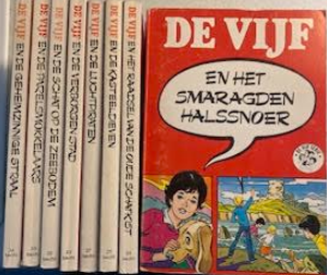 "De Vijf"-serie (rode omslagen)